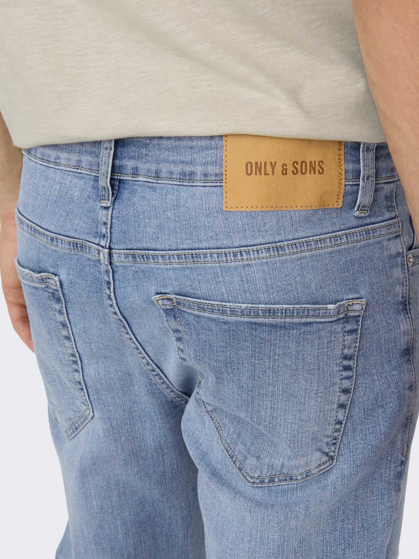 ONLY&SONS LOOM SLIM - JEANS CHIARO