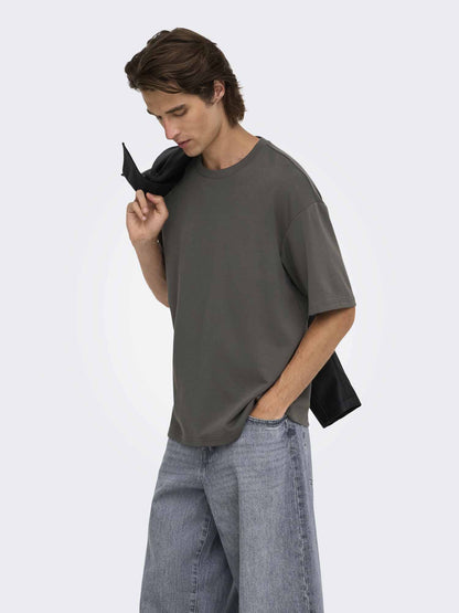 Only & Sons Caspian, t-shirt maniche corte da uomo verde