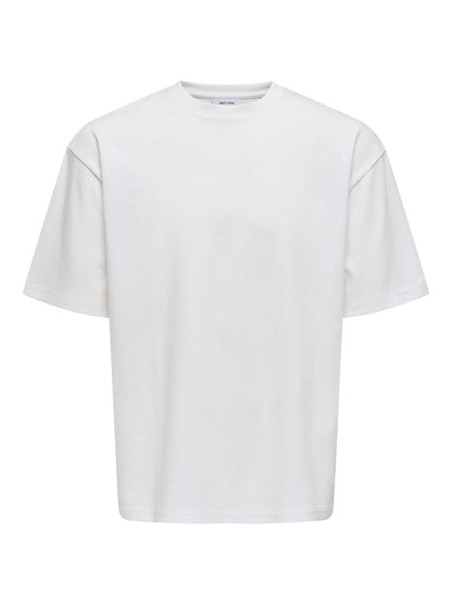 T-SHIRT CASPIAN ONLY&SONS DA REAGAZZO BIANCO