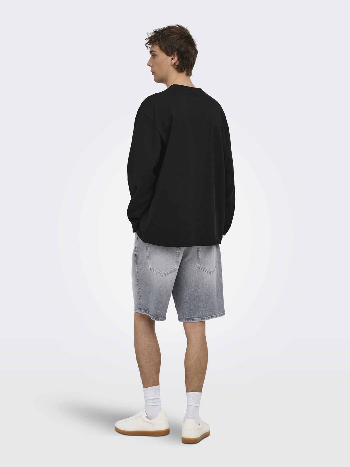 Only & Sons Caspian, t-shirt maniche corte da Uomo nera