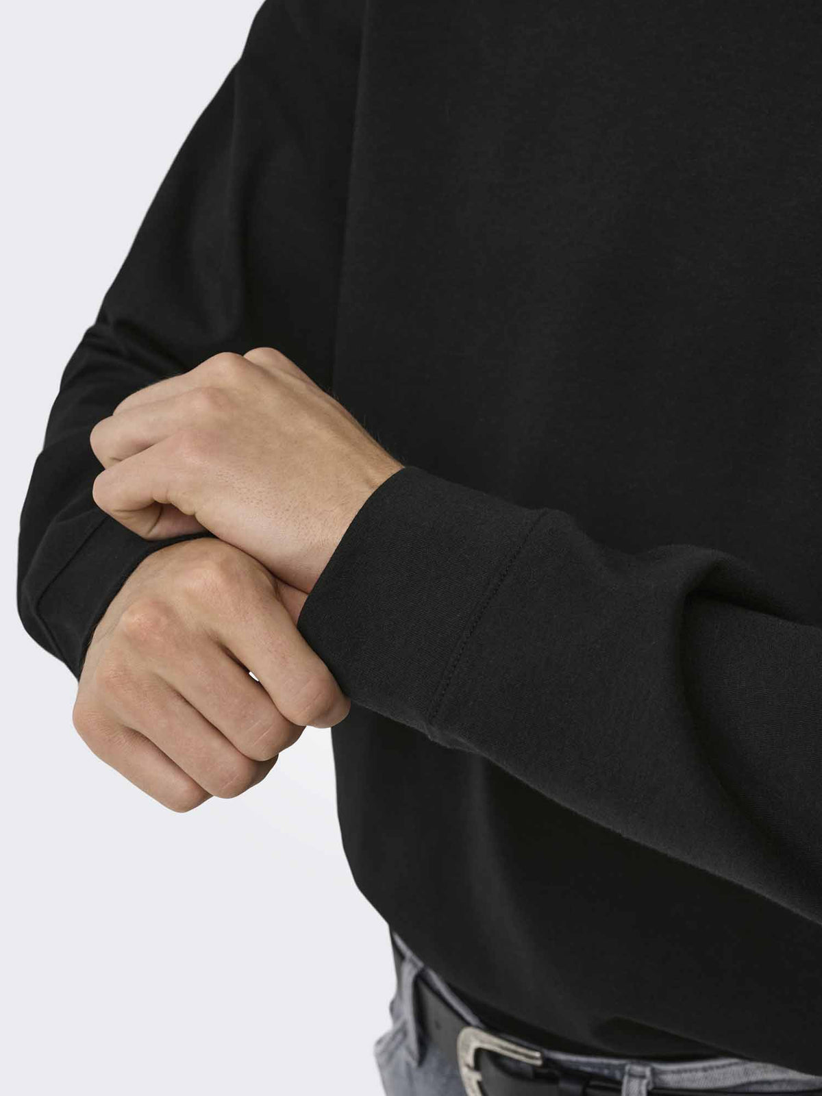 Only & Sons Caspian, t-shirt maniche corte da Uomo nera