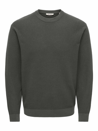 Only & Sons Tony, maglia da uomo verde