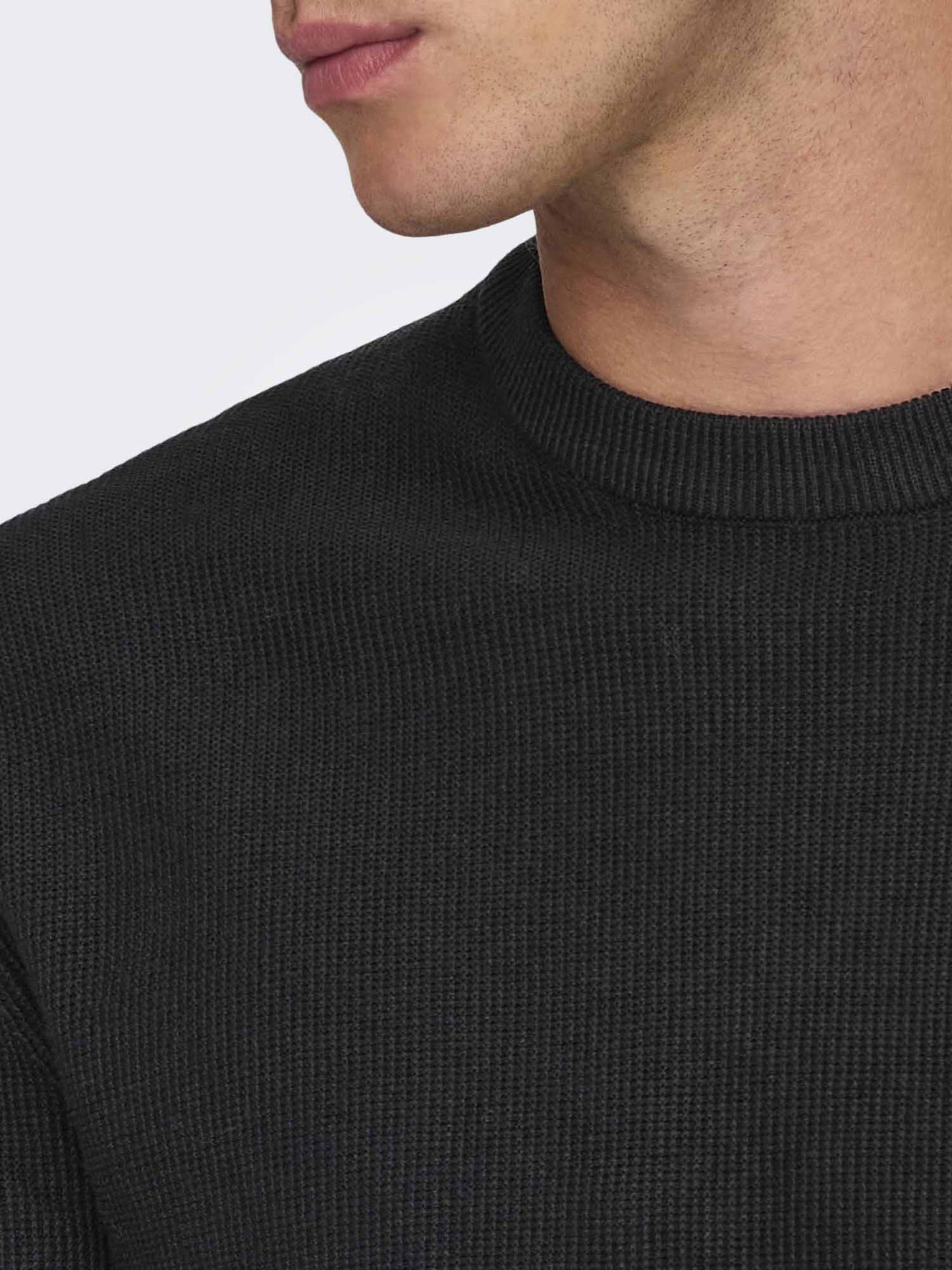 Only & Sons Tony, maglia da uomo nera