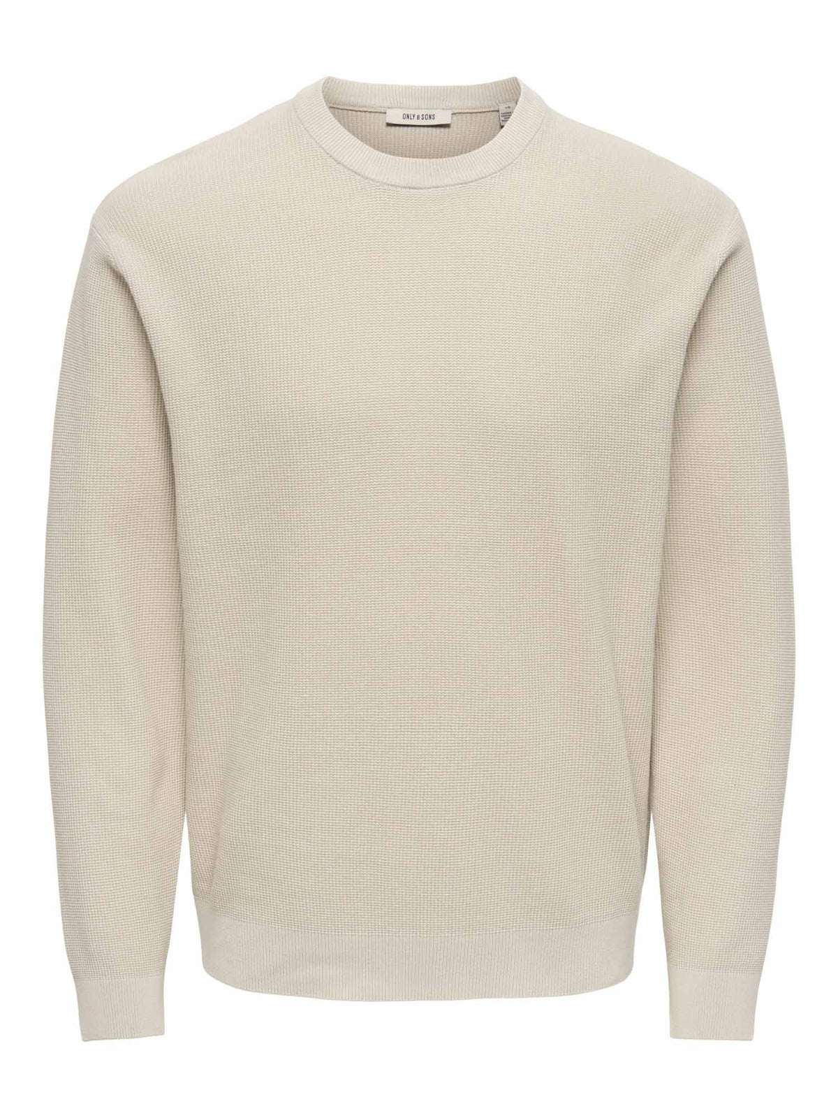 Only & Sons Tony, maglia da uomo panna