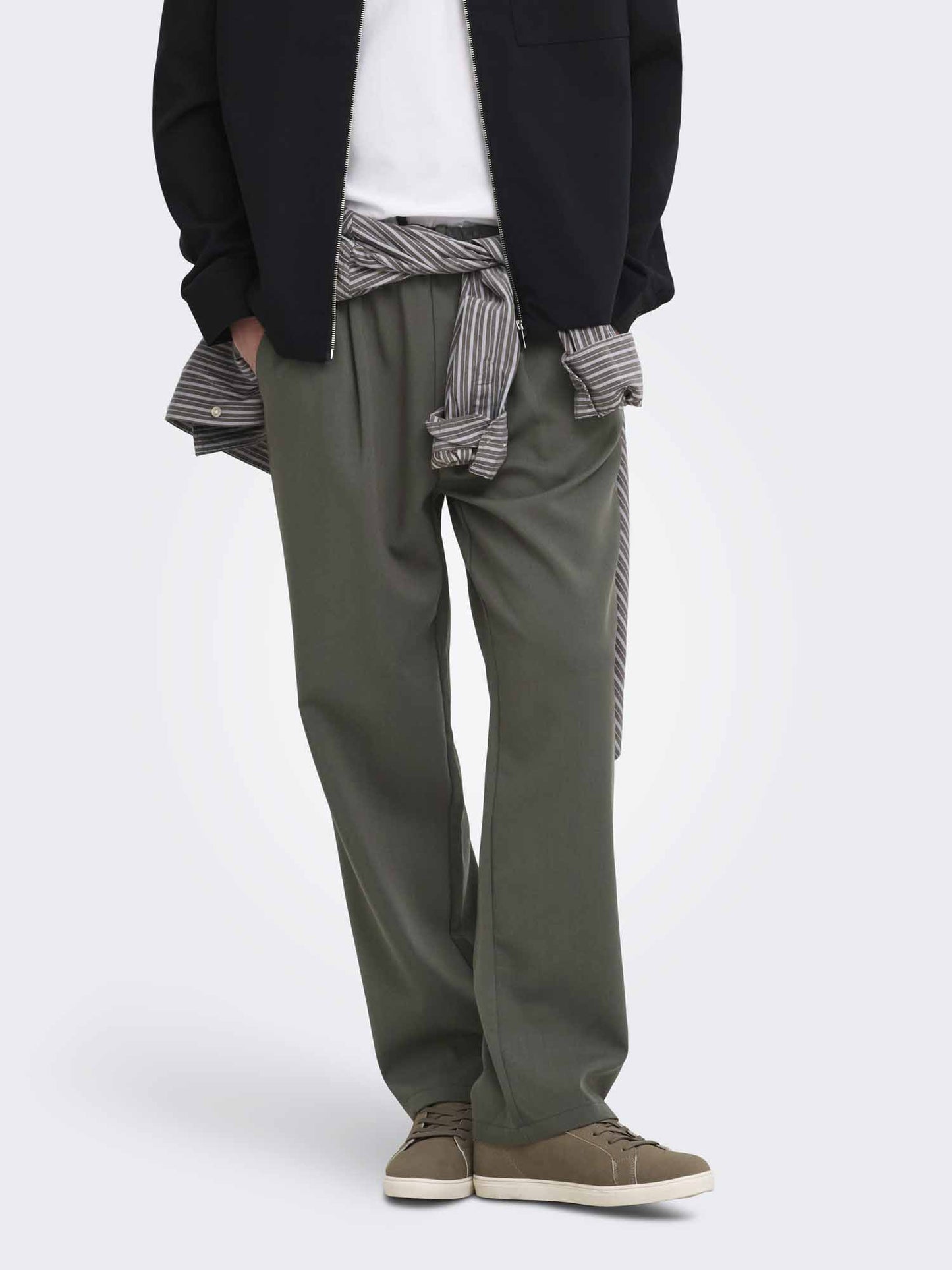 Only & Sons Onswill, pantalone da uomo verde