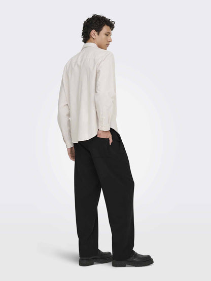 Only & Sons Onswill, pantalone da uomo nero