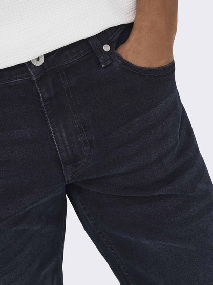 Only & Sons Onsloom Slim 4377 Ey Box, jeans da uomo denim