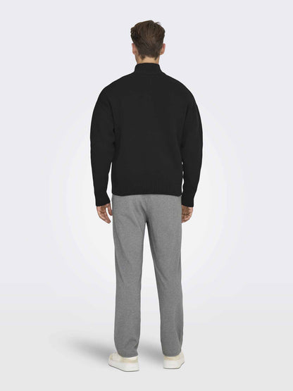 Only & Sons Blake, maglia da uomo nera