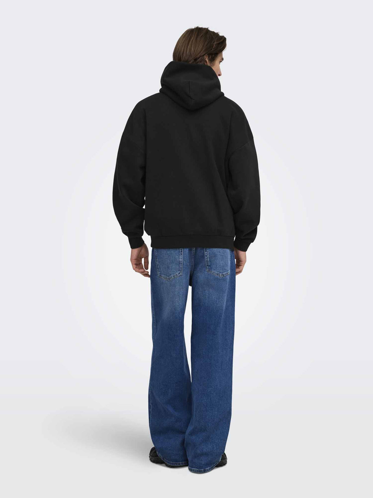 Only & Sons Ceres, felpa da uomo nera