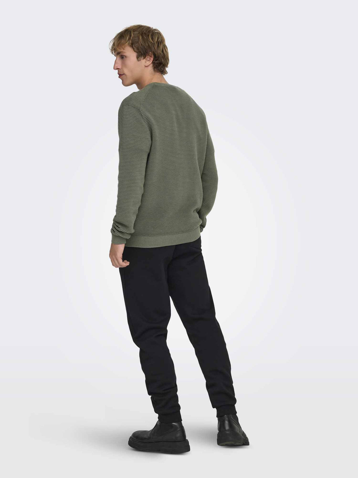 Only & Sons Onsron, maglia da uomo verde