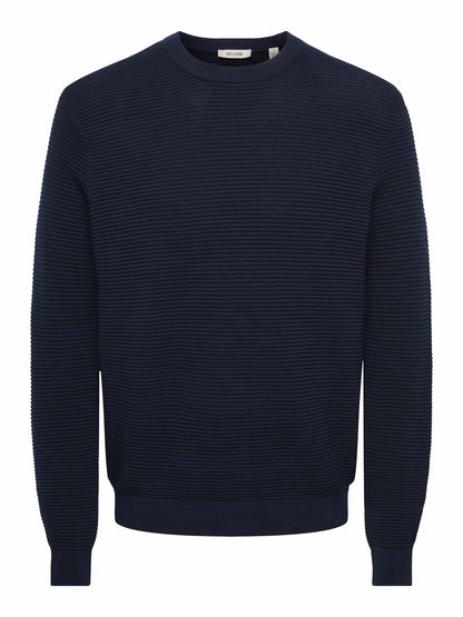 Only & Sons Ron, maglia da uomo blu
