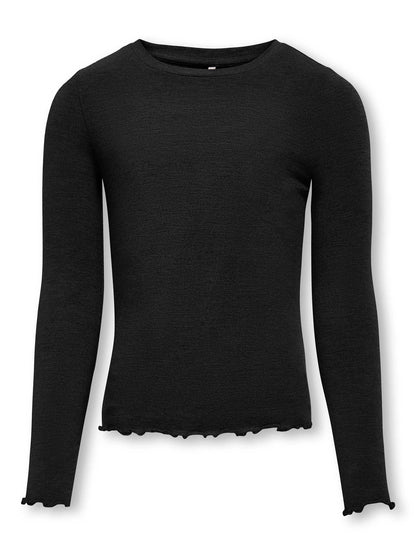 MAGLIA AMOUR ONLY DA BAMBINA NERO