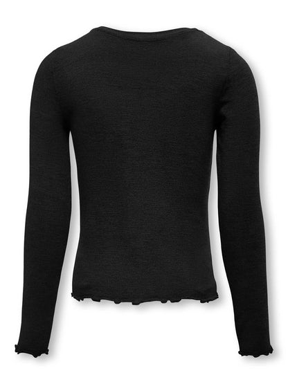 MAGLIA AMOUR ONLY DA BAMBINA NERO