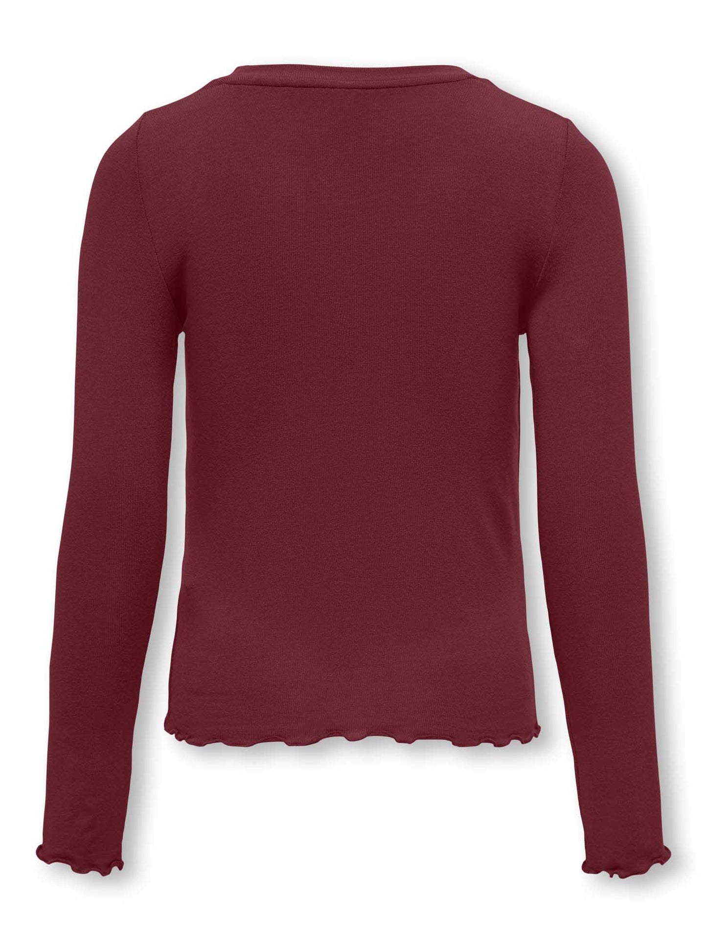 MAGLIA AMOUR ONLY DA BAMBINA BORDEAUX
