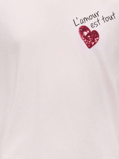 Only jr candy t-shirt da bambino/a rosa