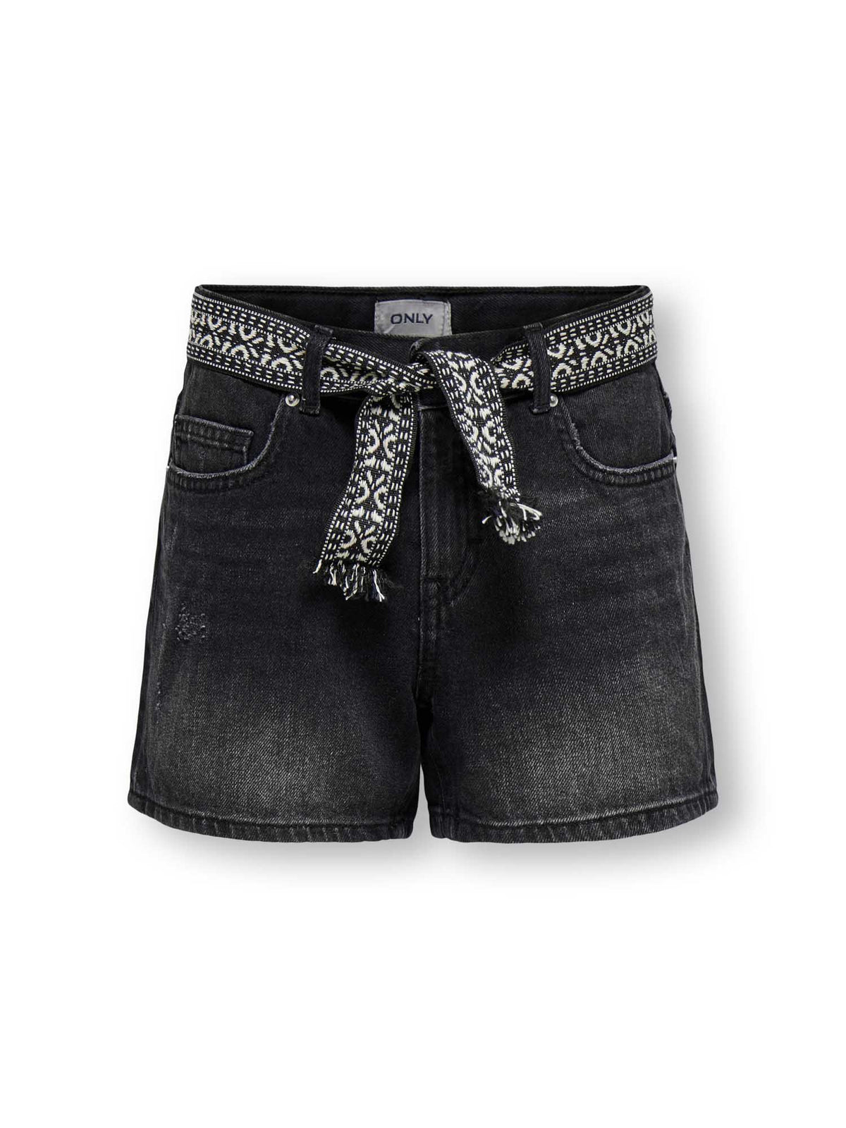 Only ella wide short bermuda da bambino/a denim black