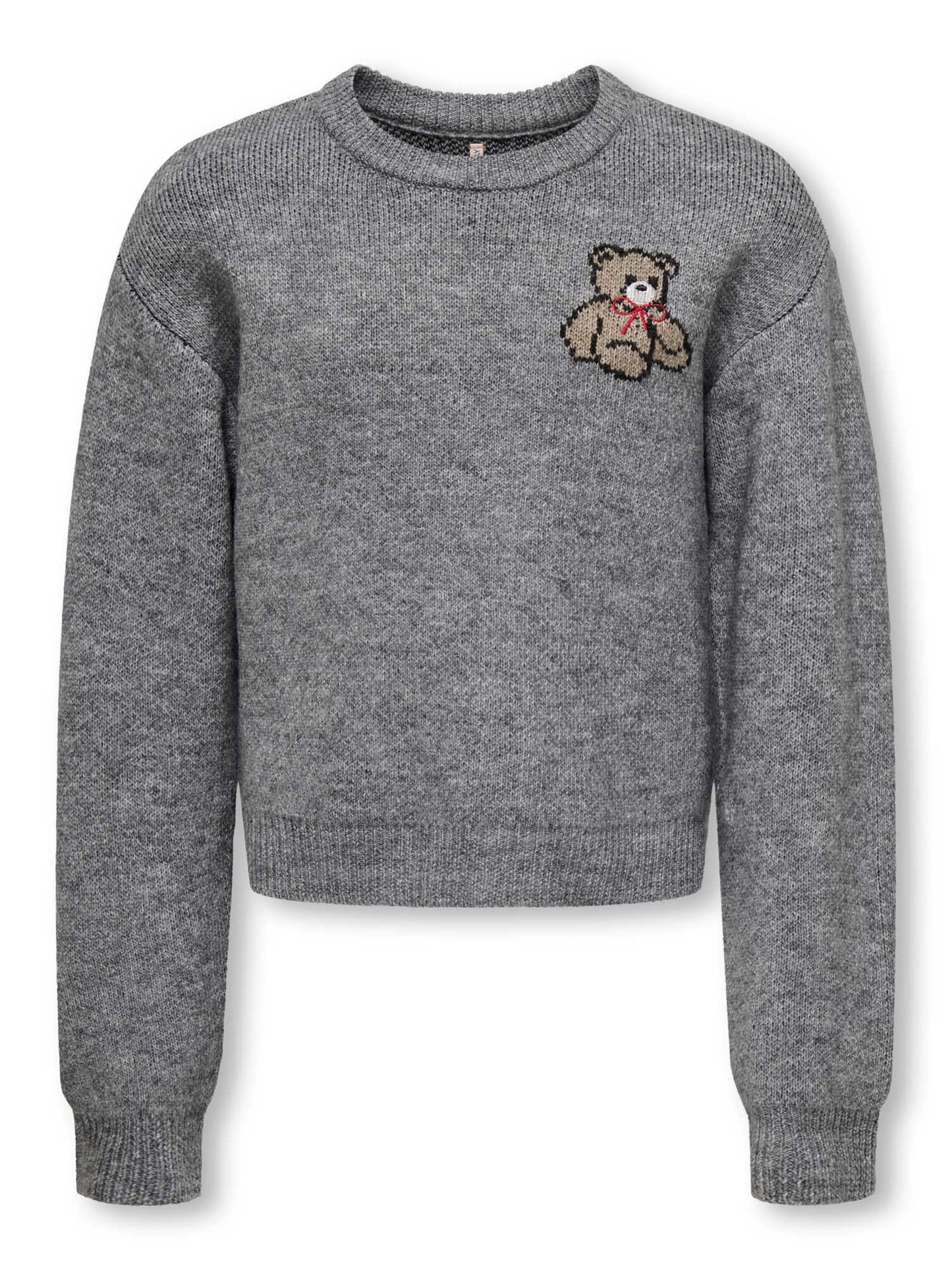 Only Jr Kogteddy, maglia da bambina grigia