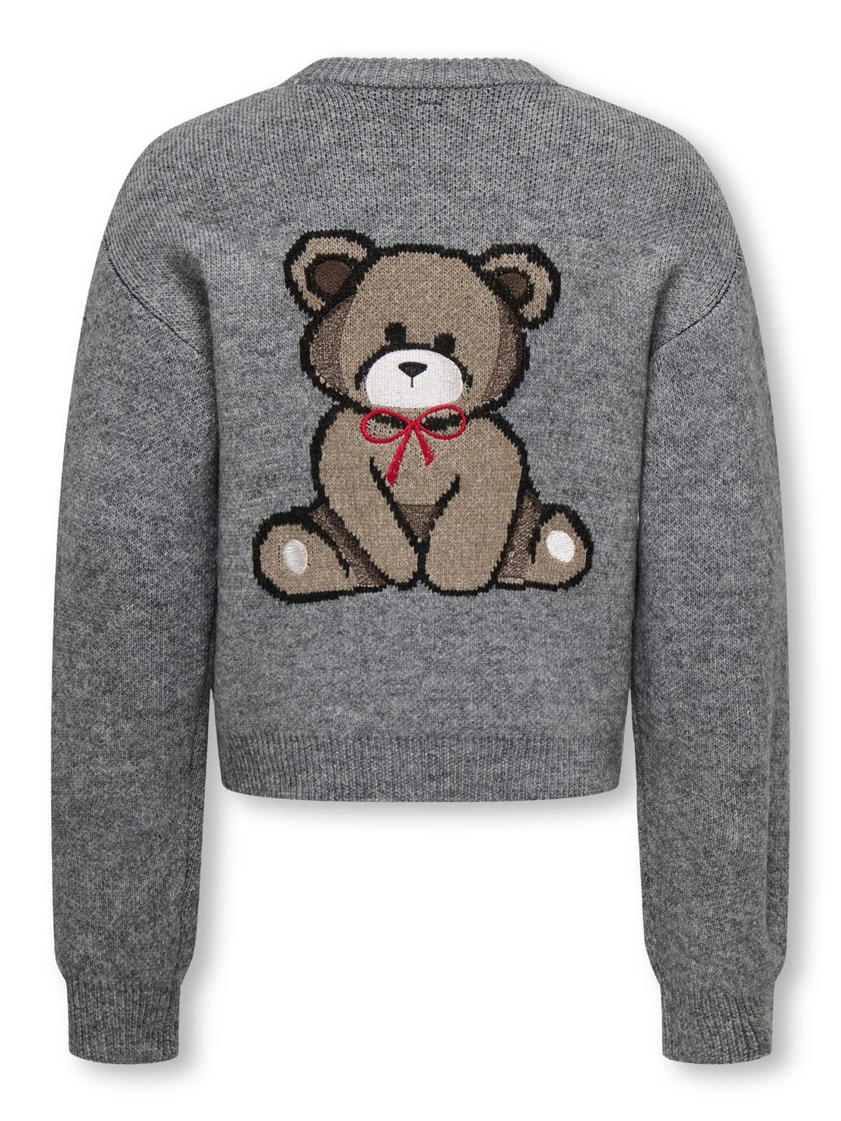 Only Jr Kogteddy, maglia da bambina grigia