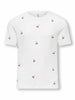 only-jr-kogketty-t-shirt-bianca-unisex-bambino-con-ricamo-ciliegie