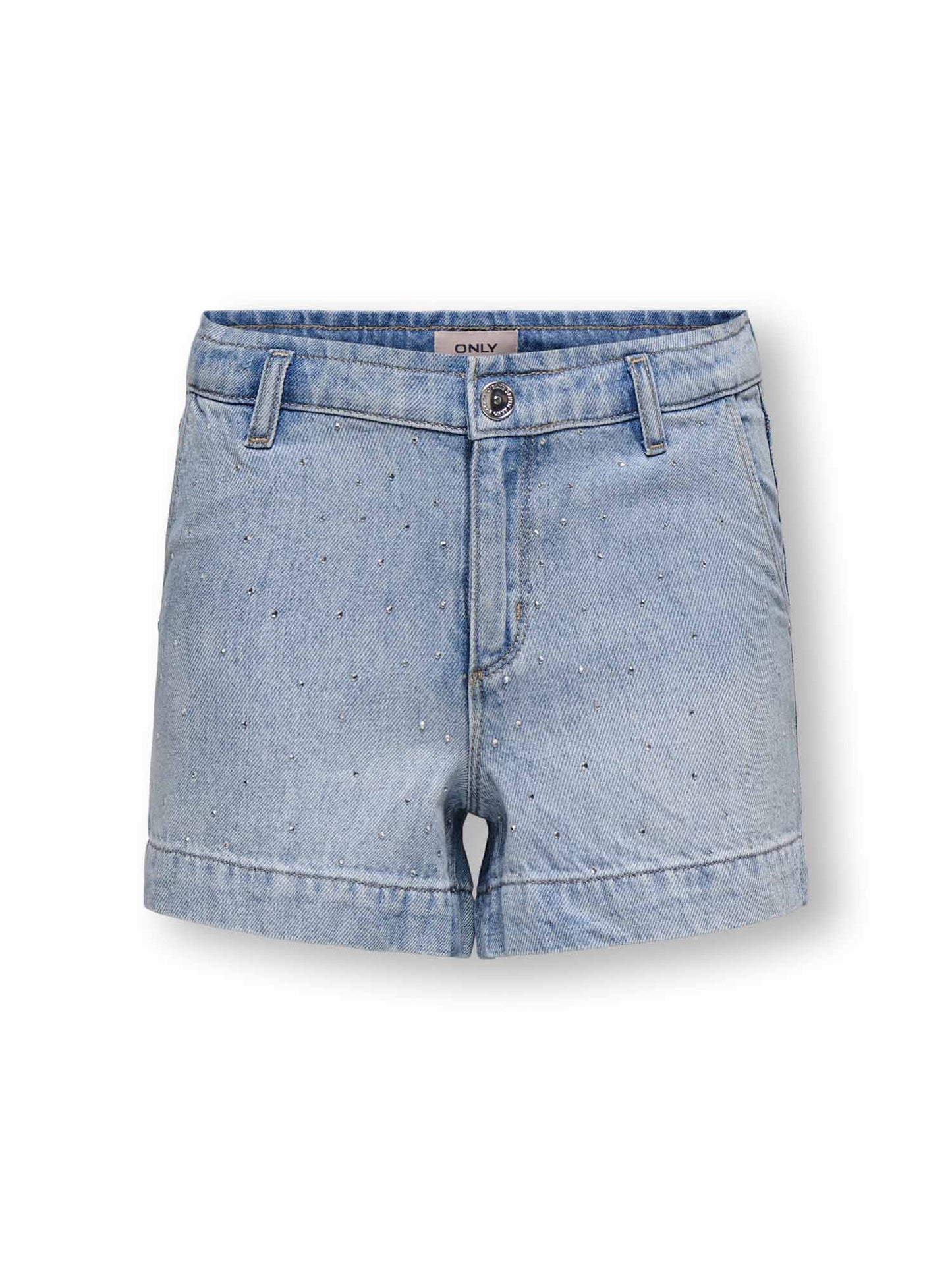 Shorts Only Jr Comet unisex bambino in denim chiaro