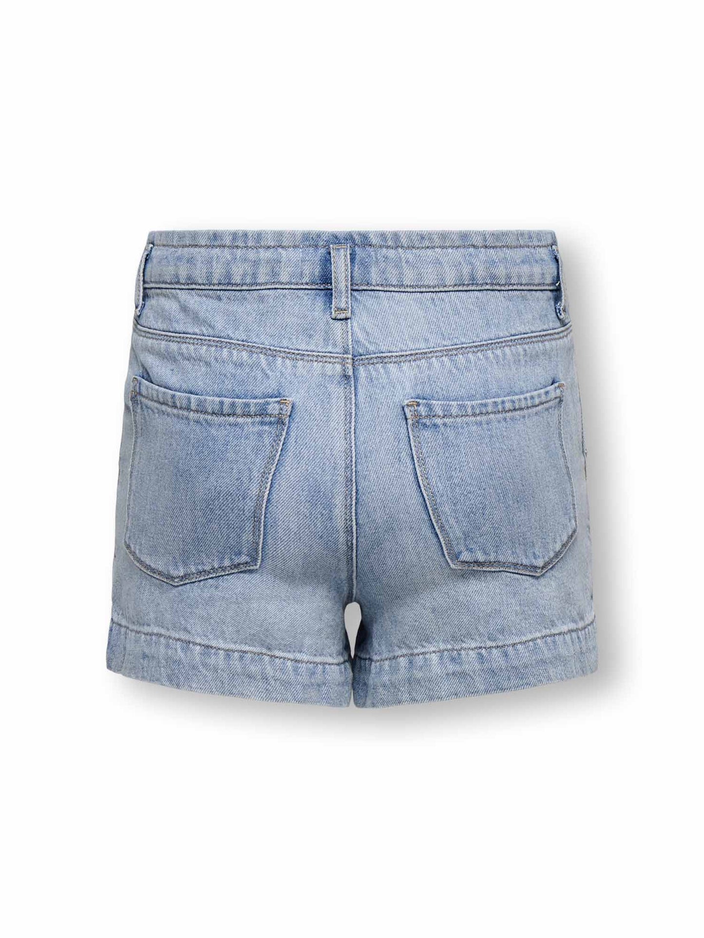 Shorts Only Jr Comet unisex bambino in denim chiaro