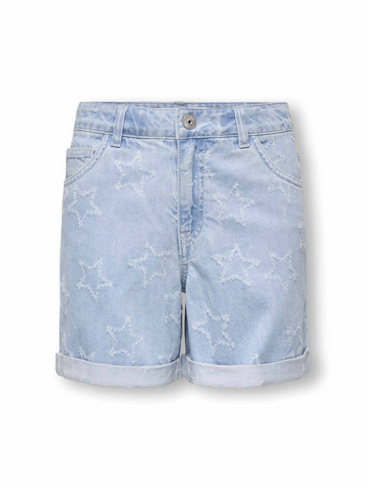 Only jr vega bermuda da bambino/a jeans chiaro