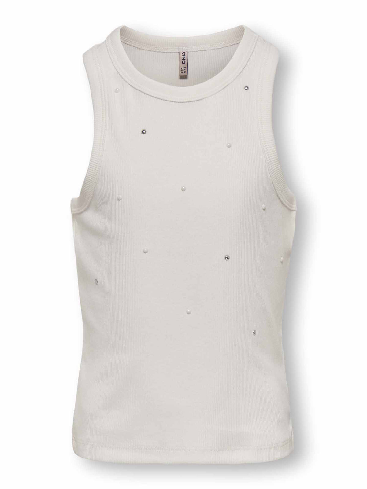 Only jill top canotta da bambino/a bianco