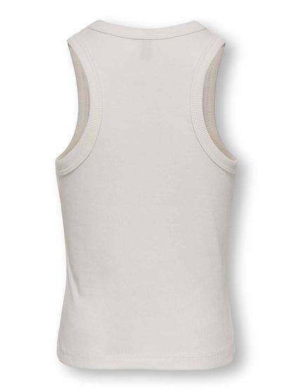 Only jill top canotta da bambino/a bianco