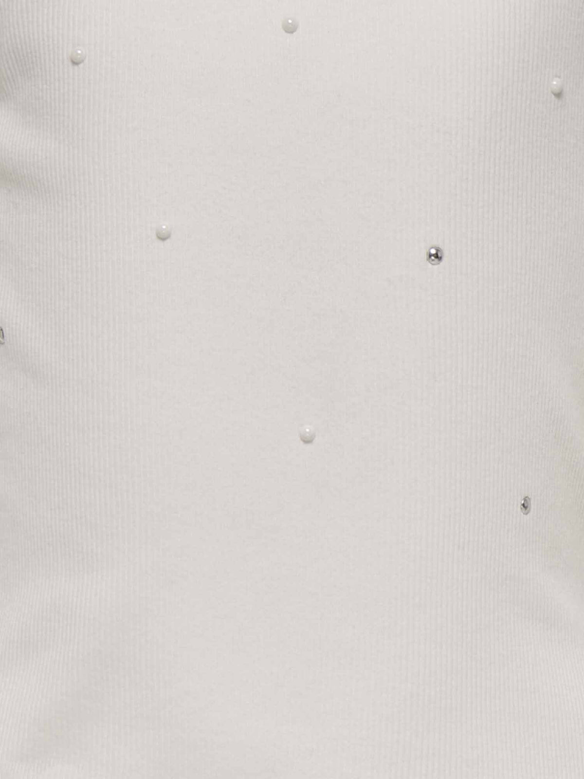 Only jill top canotta da bambino/a bianco