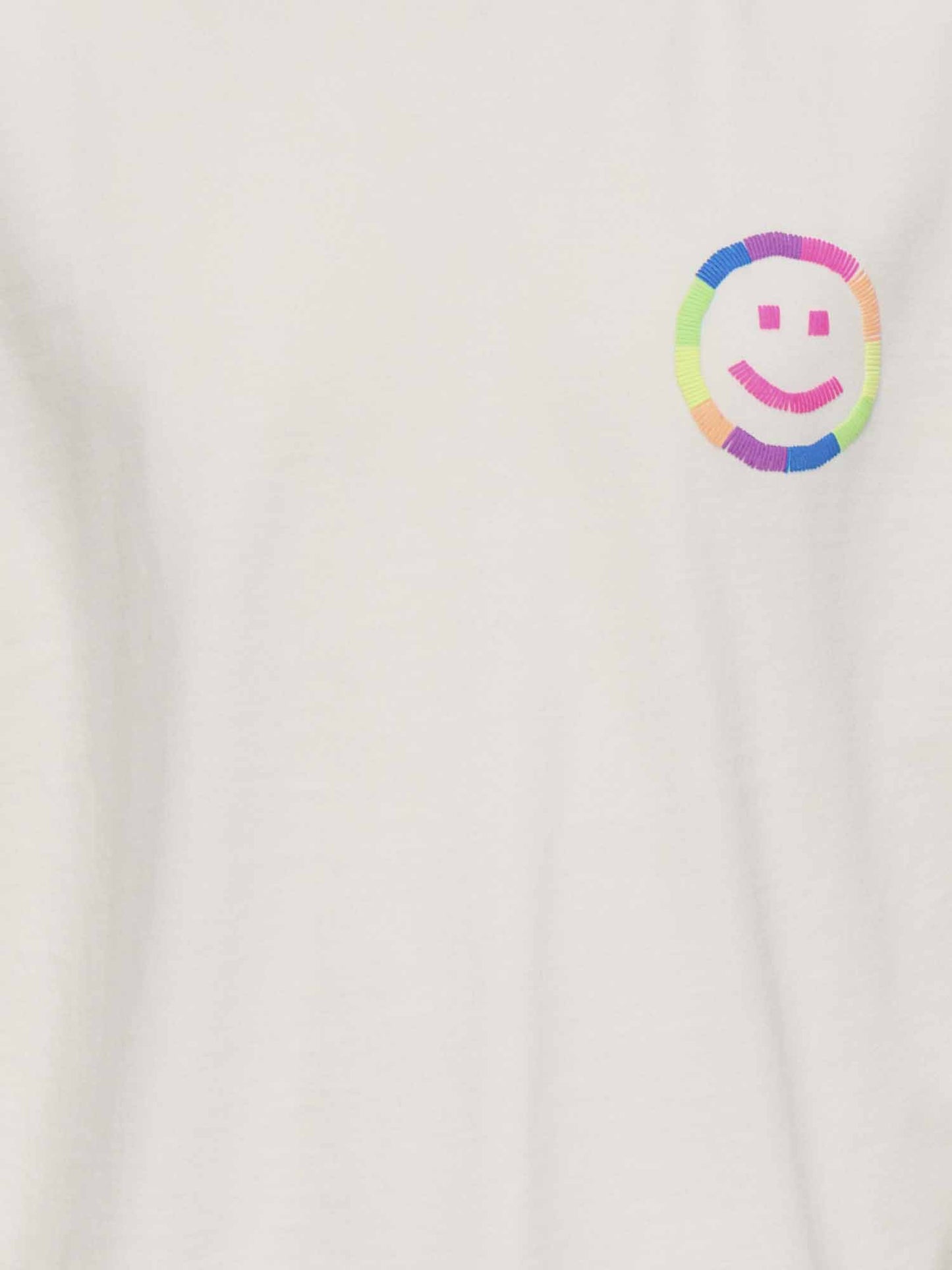 T-shirt unisex bambino Only Pop Life bianca