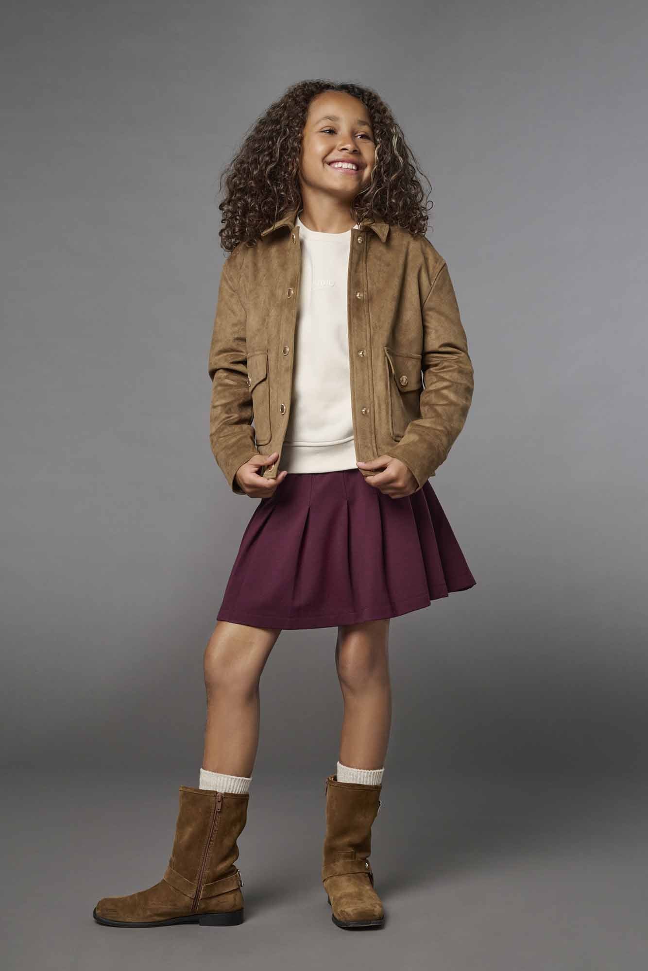 Only Jr Poptrash, gonna da bambina bordeaux