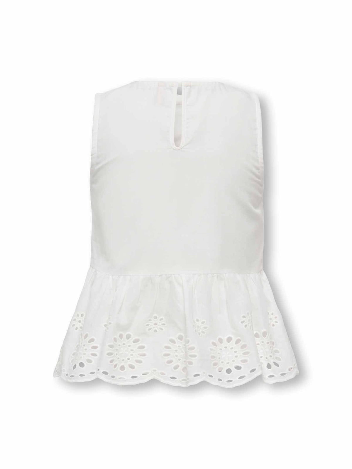 Only jr bondi blousa da bambino/a panna