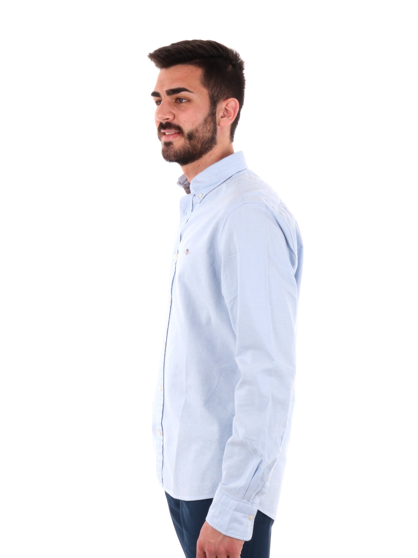 GANT CAMICIA OXF SLI - CELESTE