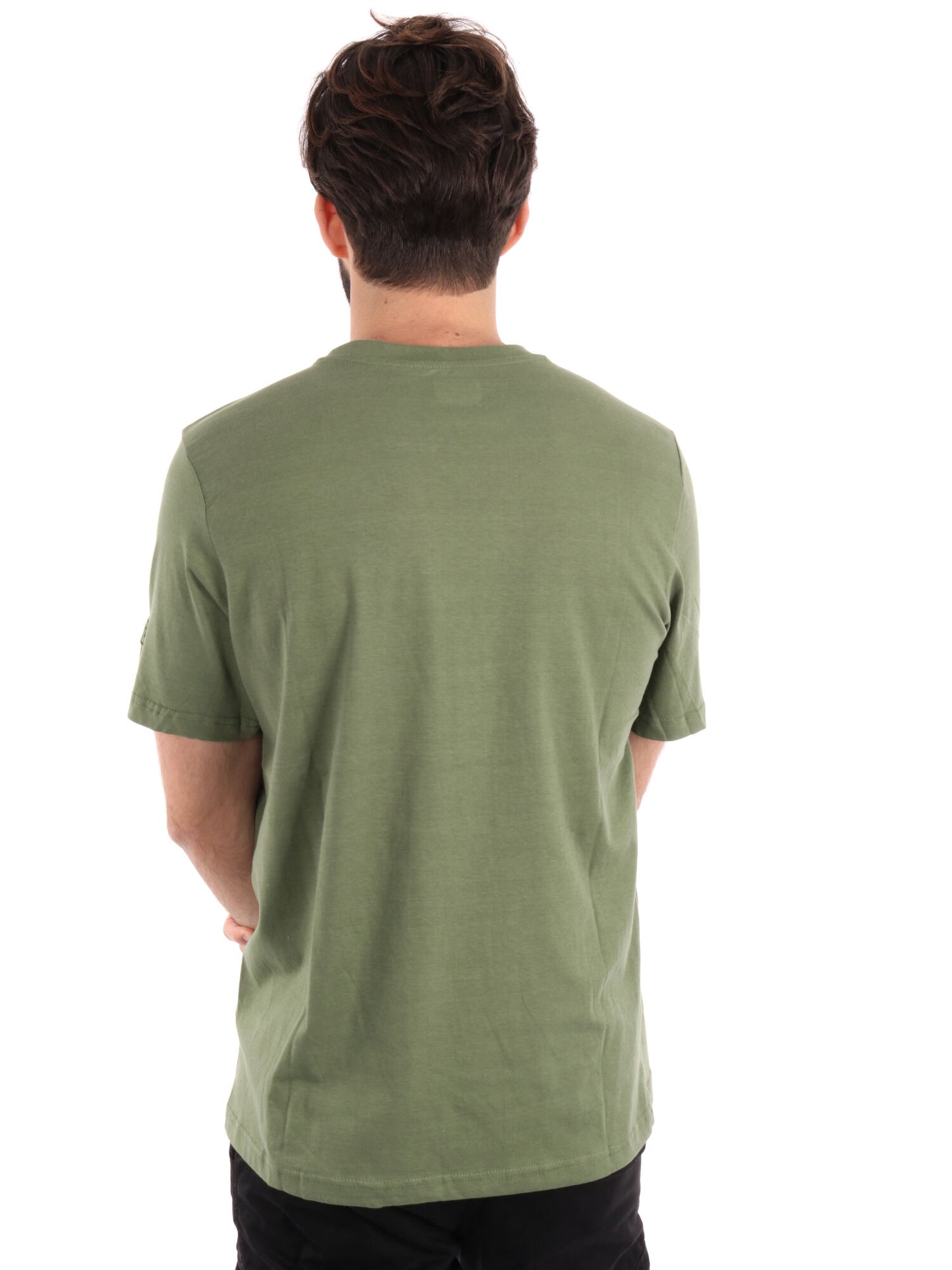 T-SHIRT LOGO FROMEN KAPPA UOMO OLIVA