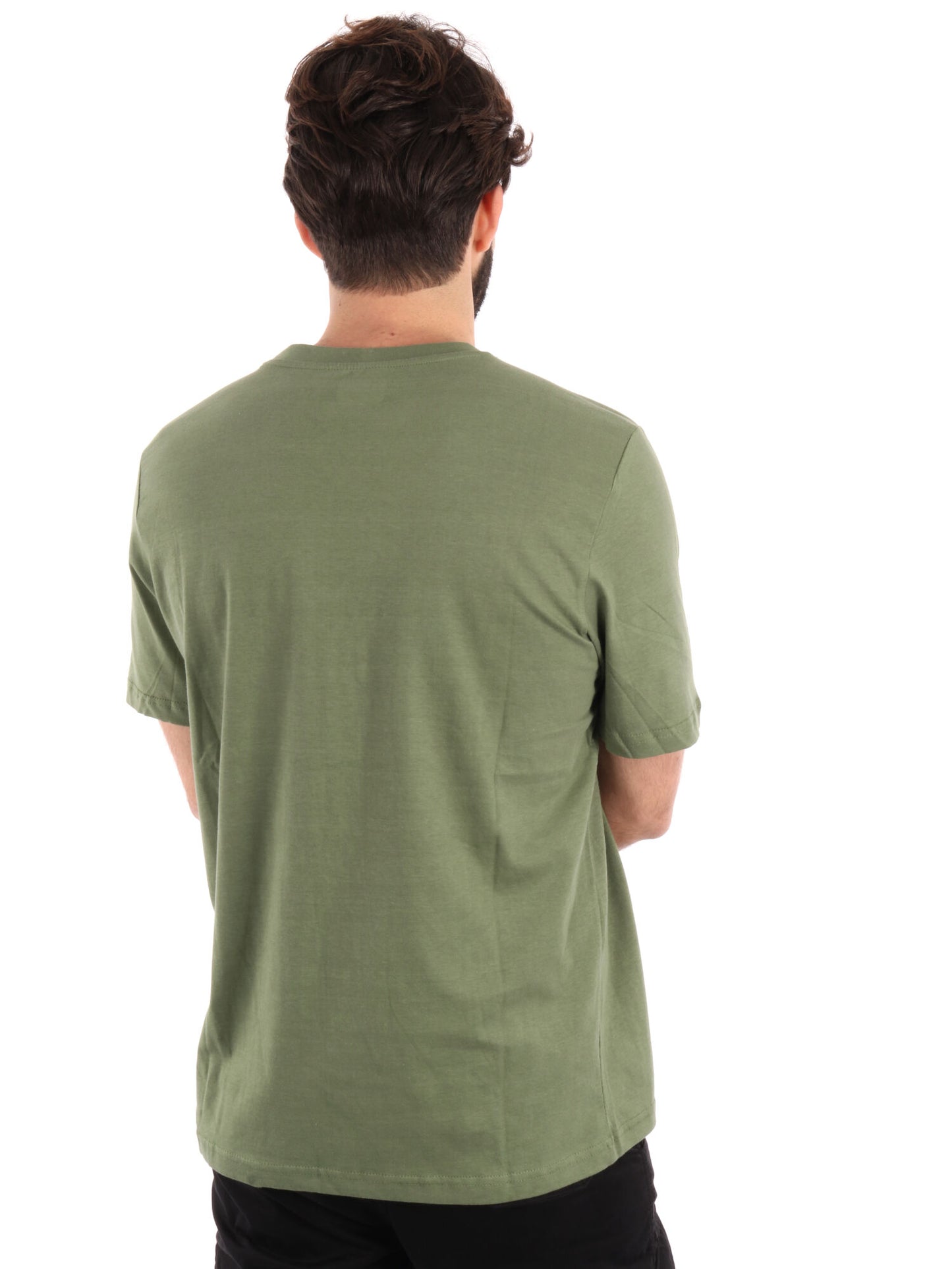 T-SHIRT LOGO FROMEN KAPPA UOMO OLIVA