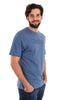 t-shirt-logo-fromen-kappa-uomo-cobalto