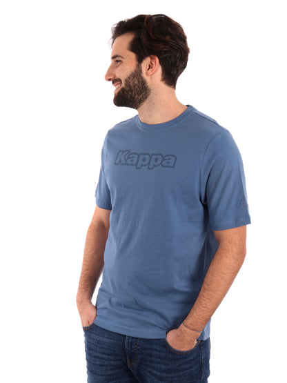 T-SHIRT LOGO FROMEN KAPPA UOMO COBALTO