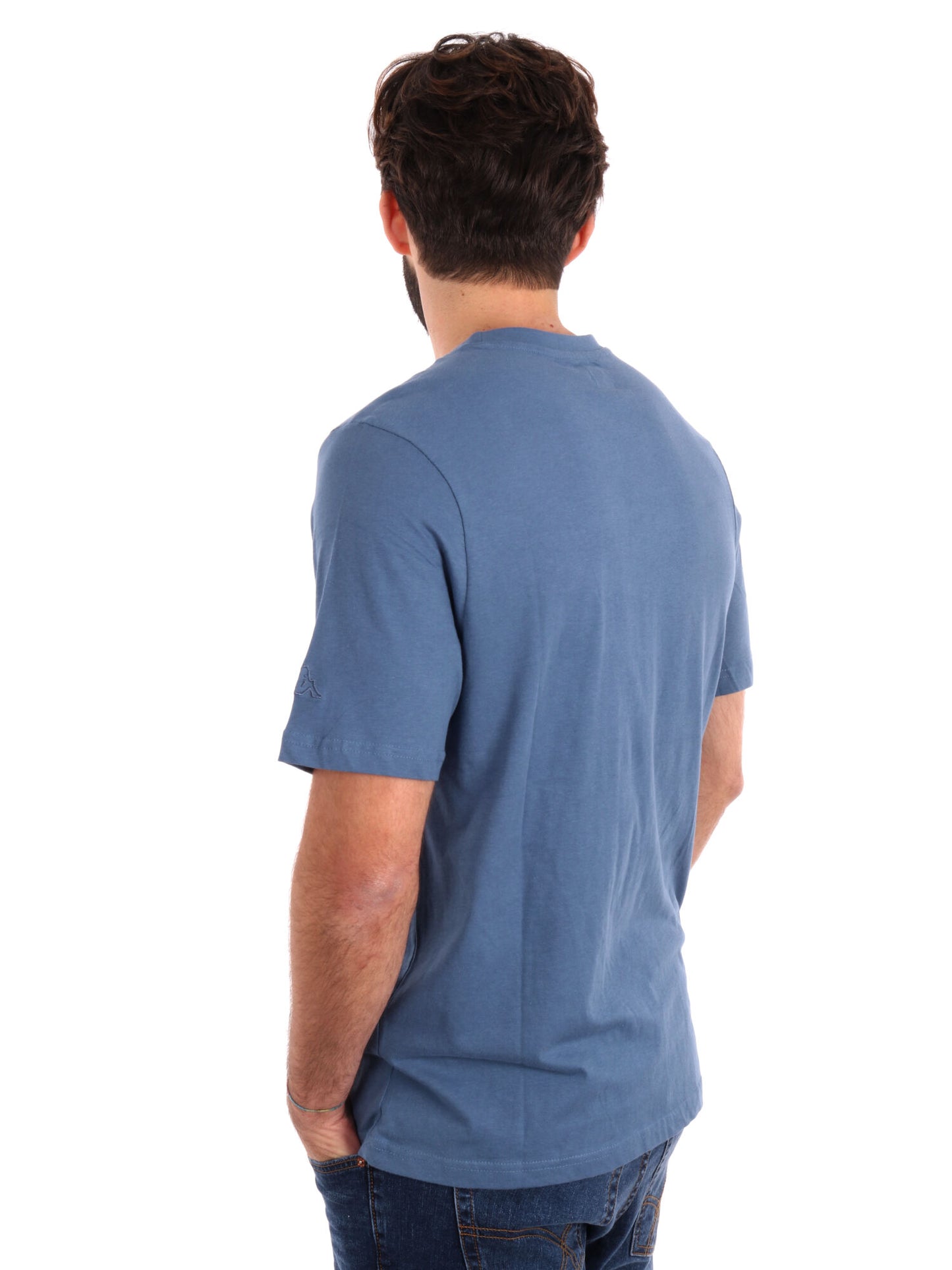 T-SHIRT LOGO FROMEN KAPPA UOMO COBALTO