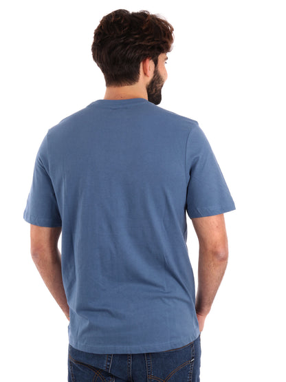 T-SHIRT LOGO FROMEN KAPPA UOMO COBALTO