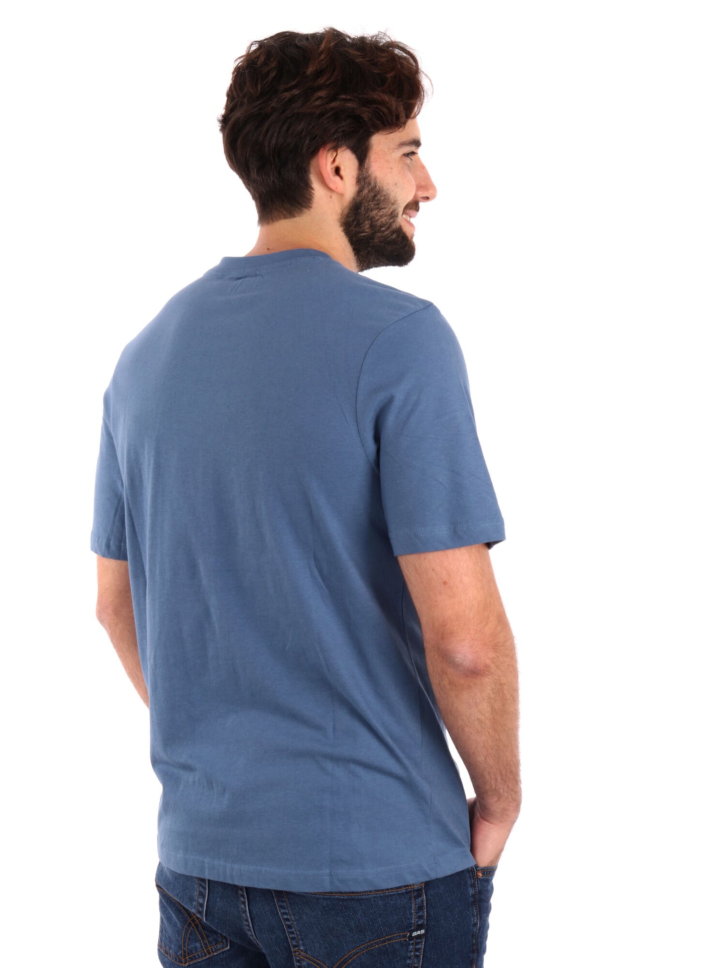 T-SHIRT LOGO FROMEN KAPPA UOMO COBALTO