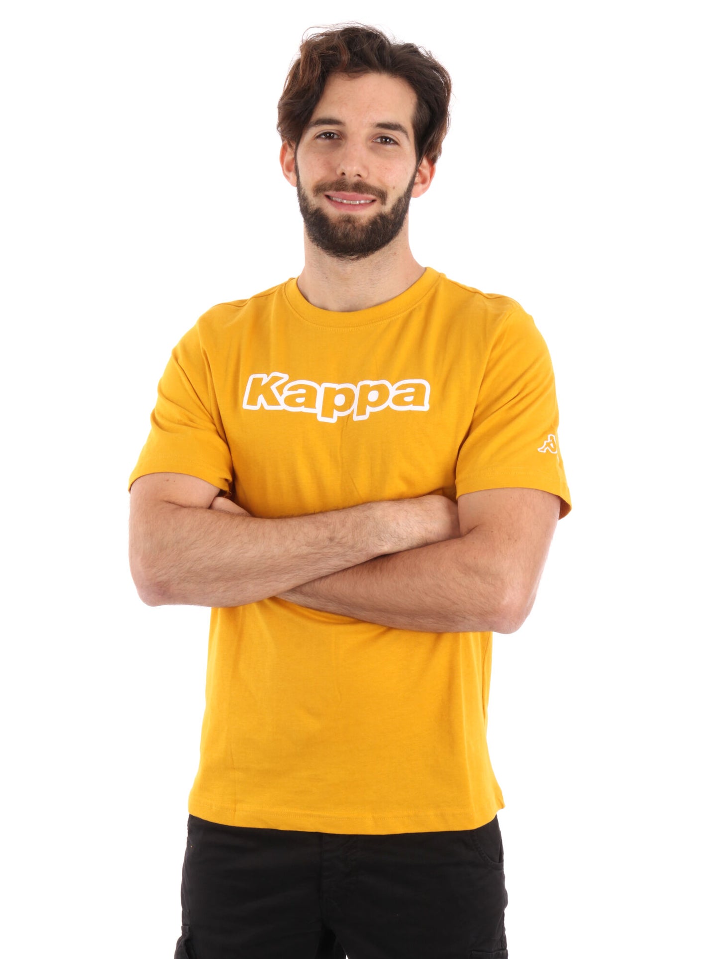 T-SHIRT LOGO FROMEN KAPPA UOMO OCRA