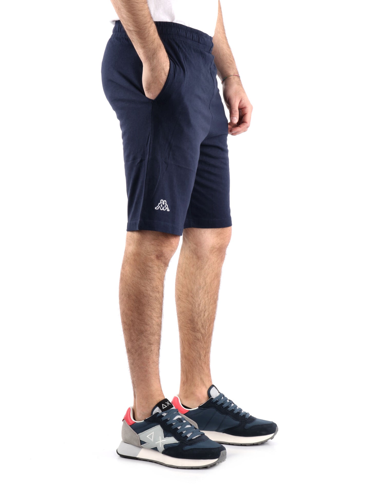 SHORT LUNGO KAPPA UOMO BLU