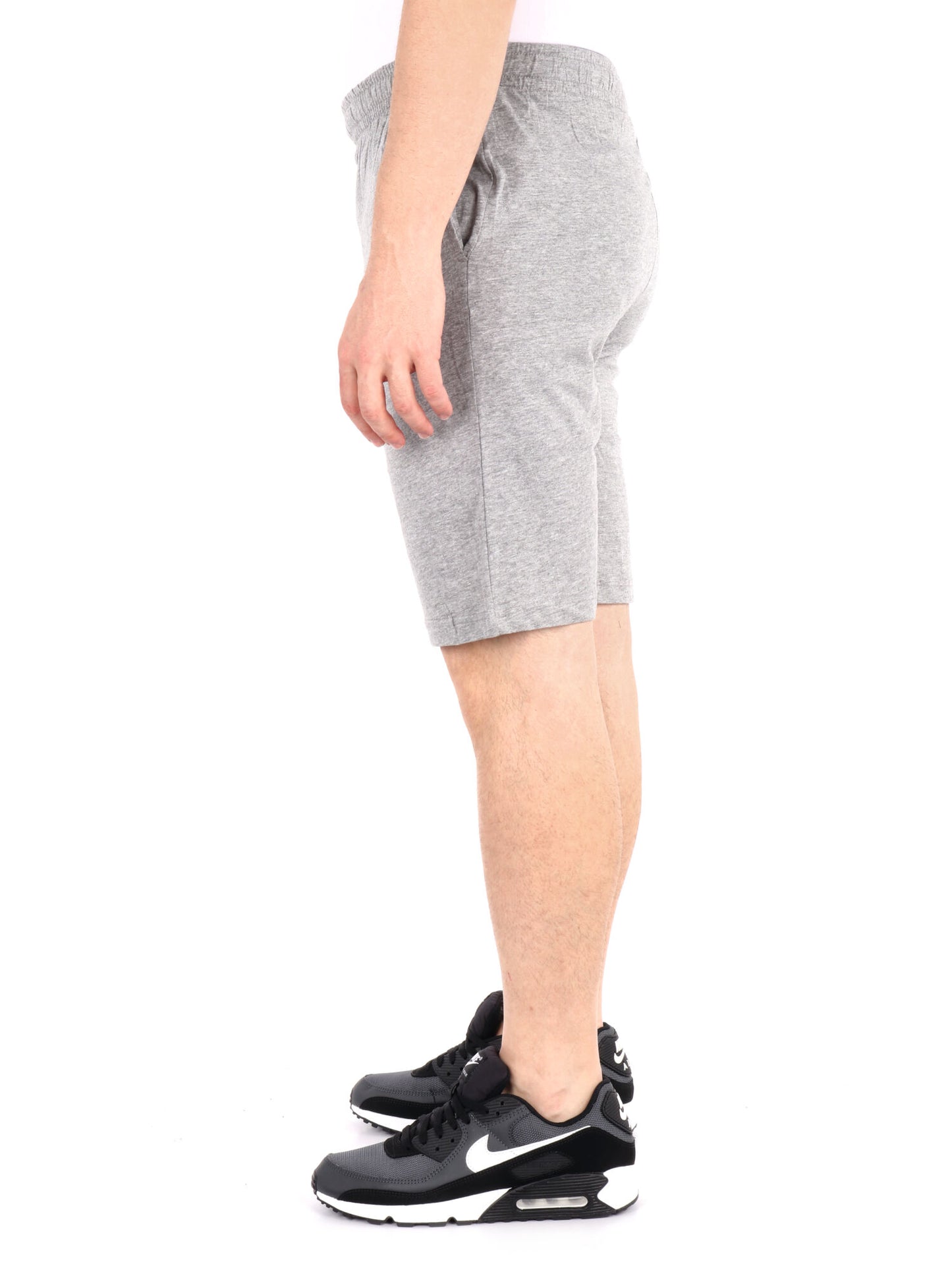 Bermuda Kappa uomo in morbido jersey grigio