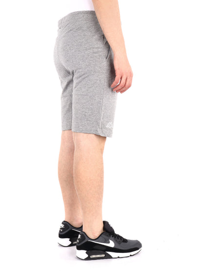 Bermuda Kappa uomo in morbido jersey grigio