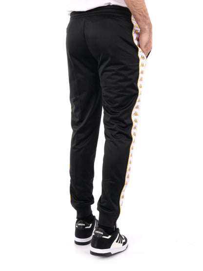 PANTALONE BANDA RASTORIA KAPPA UOMO NERO