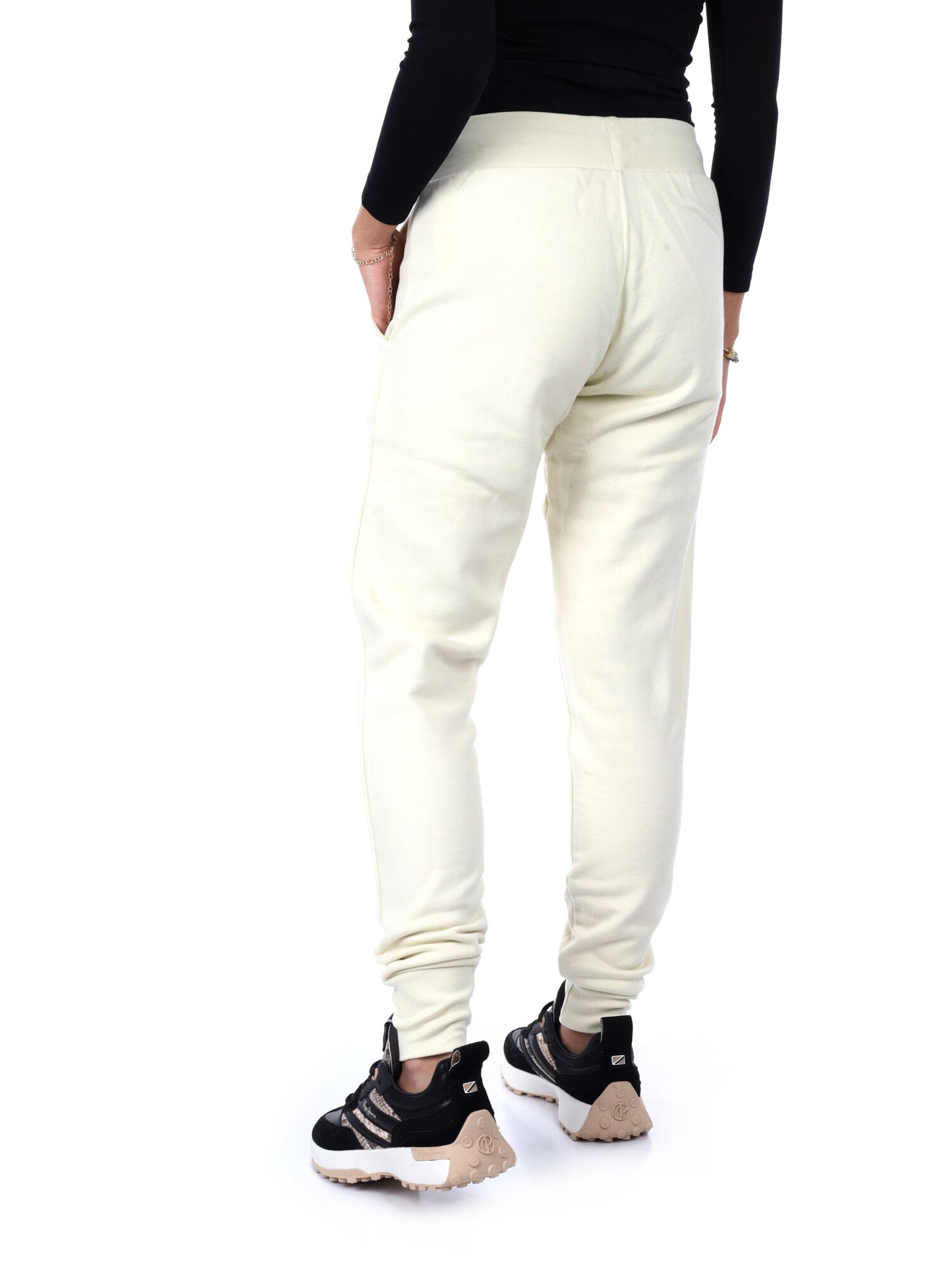 PANTALONE JOGGER KAPPA DA DONNA  PANNA