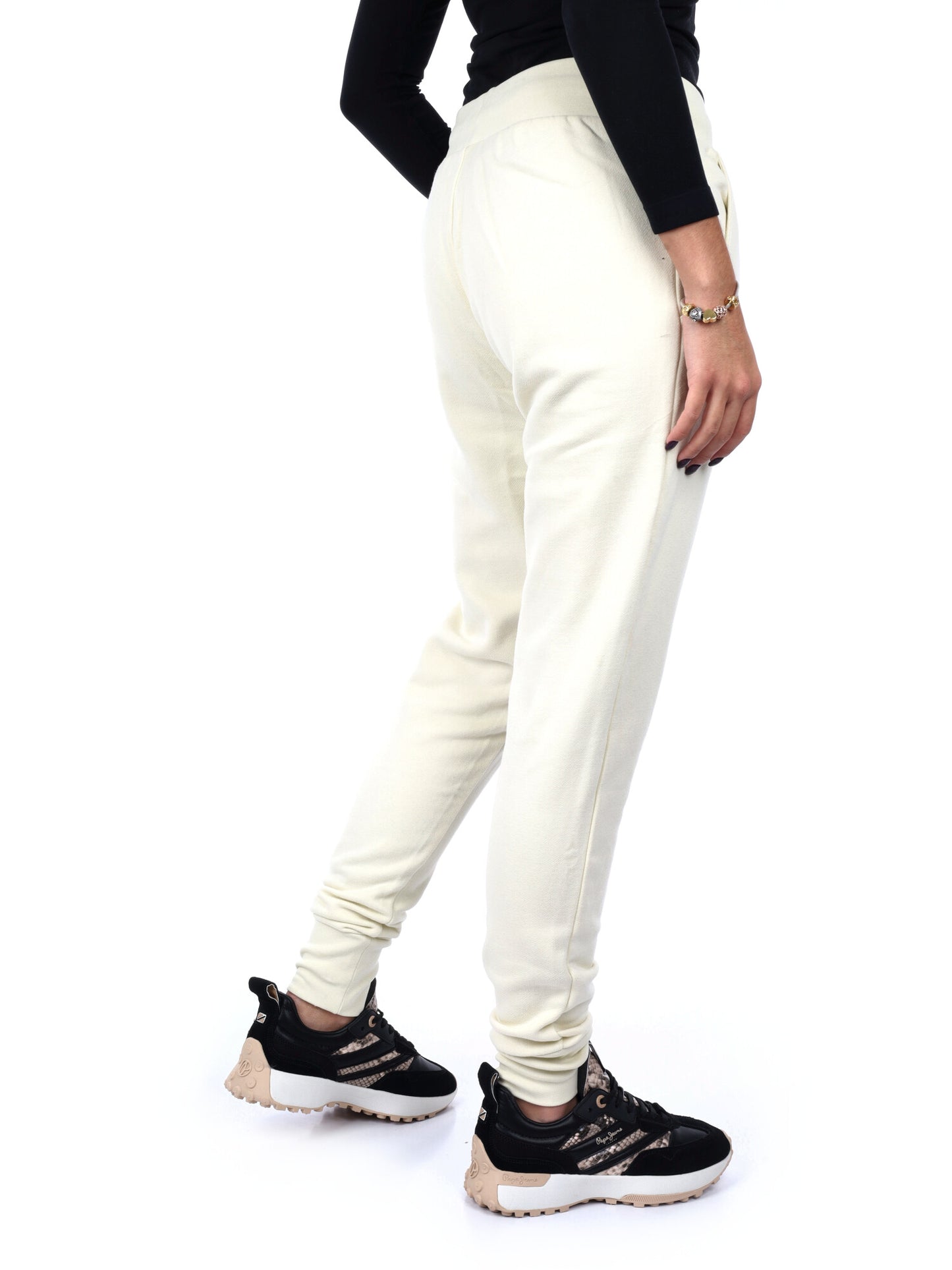 PANTALONE JOGGER KAPPA DA DONNA  PANNA