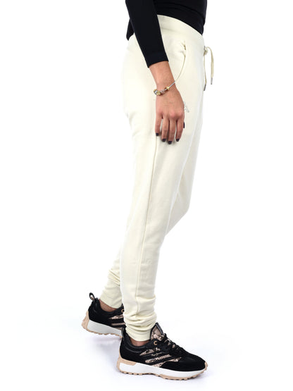 PANTALONE JOGGER KAPPA DA DONNA  PANNA