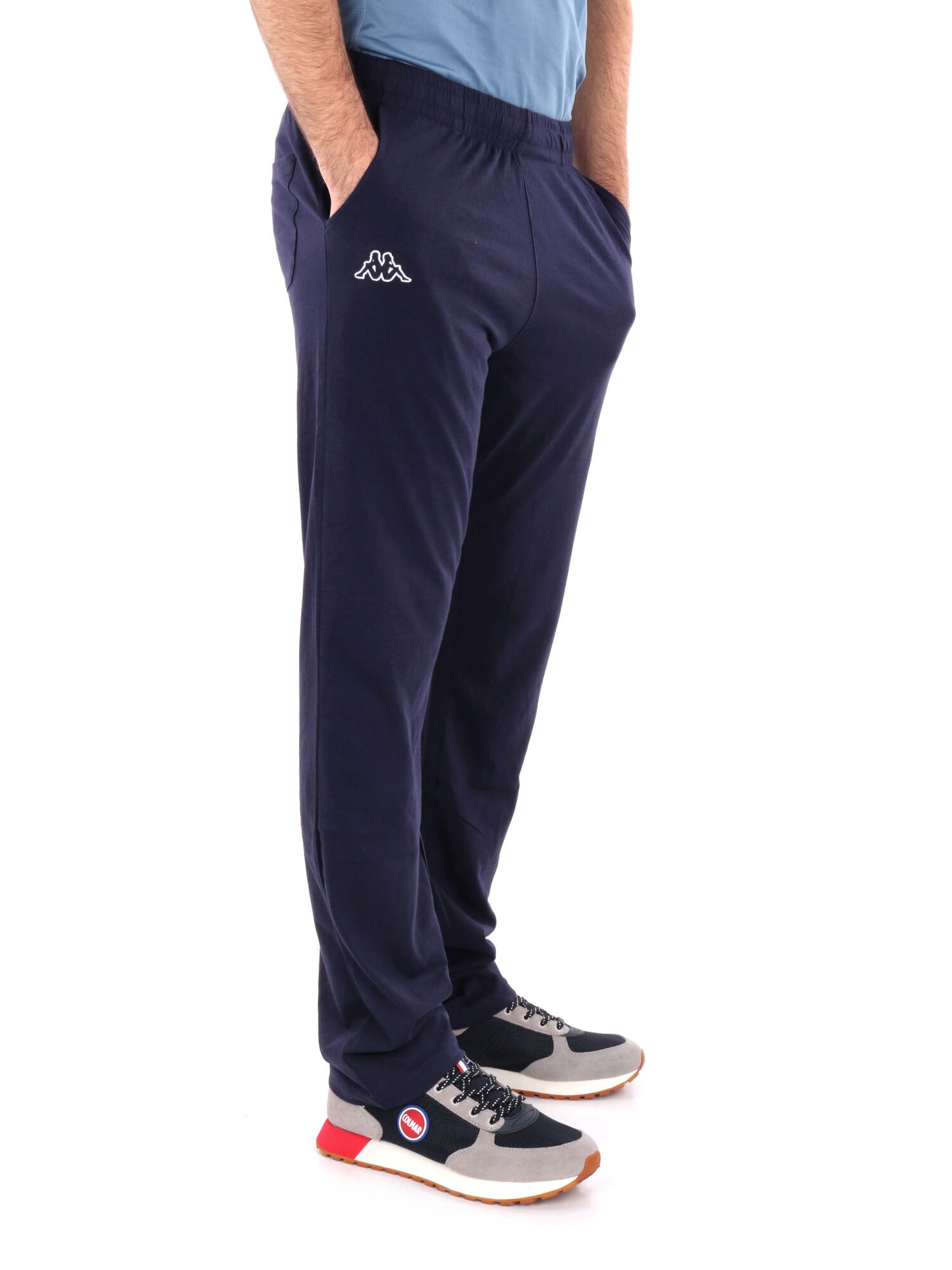 Pantaloni uomo Kappa Logo Zolim slim fit blu