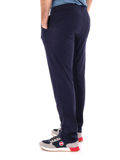 Pantaloni uomo Kappa Logo Zolim slim fit blu